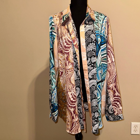 Paisley Button Down - XL - Picture 2 of 5